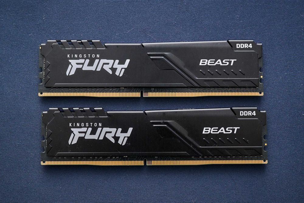 Kit Memorie RAM Kingston FURY Beast 32GB DDR4 (2x16GB) 3200MHz