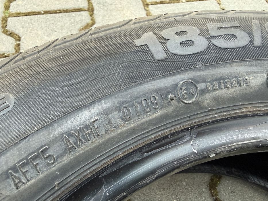 2бр. ЧИСТО НОВИ Летни Гуми 185/60R/15 -CONTINENTAL- DOT:0109