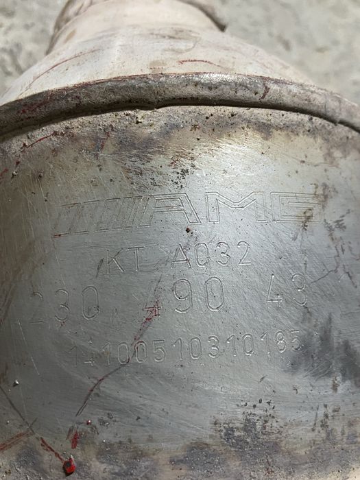 Катализатор G63 AMG