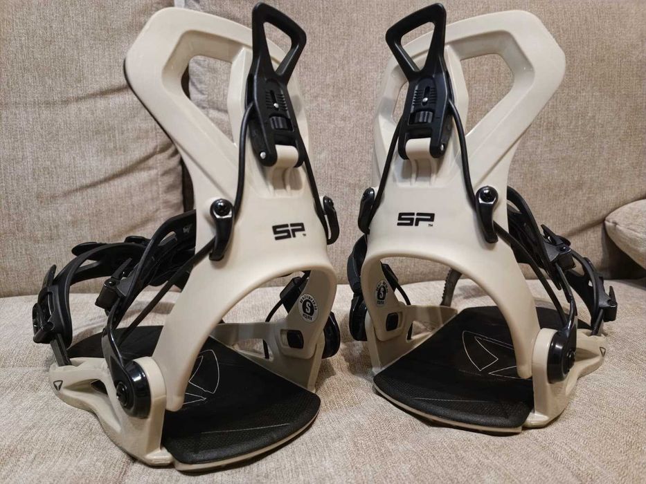 Legături snowboard SP Base Plus (Base+) FASTEC S (22-25) — bej — noi