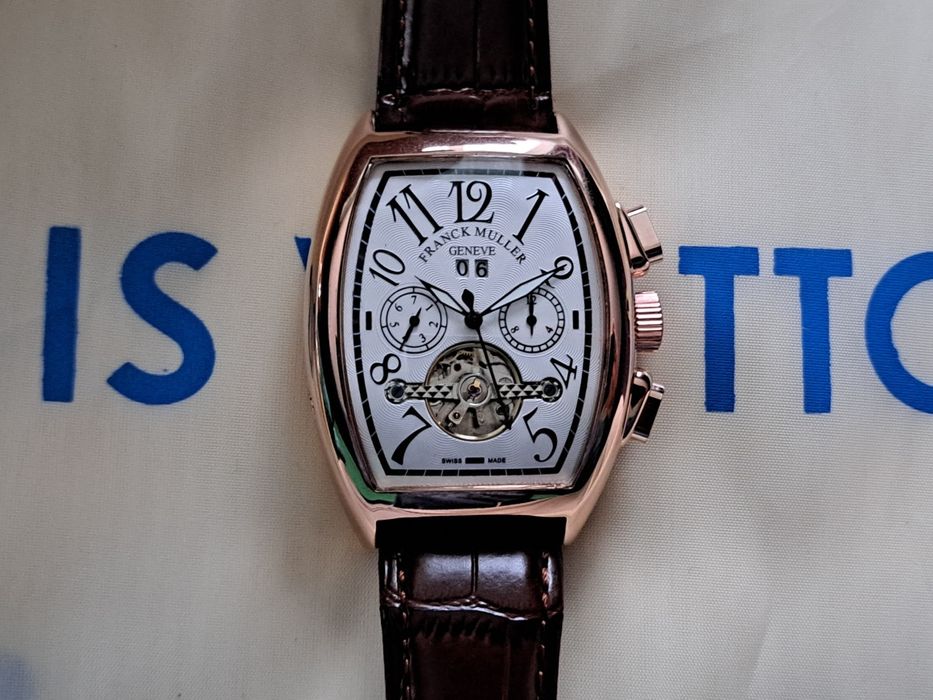ceas Frank Muller automatic sigilat