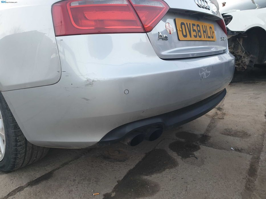 Bara Spoiler Spate cu Locas Senzori Parcare Audi A5 Coupe Sportback 2008 - 2011 Culoare LX7W [K1451]