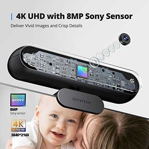 Нова Стрийминг Камера 4K Sony Сензор Zoom Skype YouTube OBS