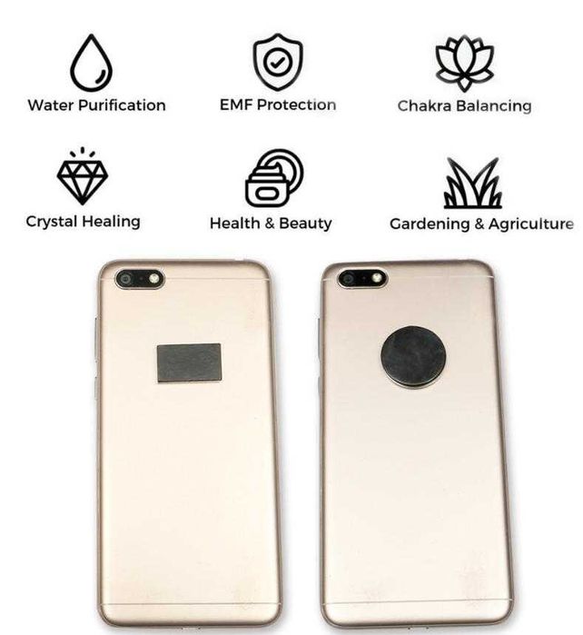 Антистатична Защитна Пластина Шунгит Смартфон Таблет Лаптоп Рутер PC