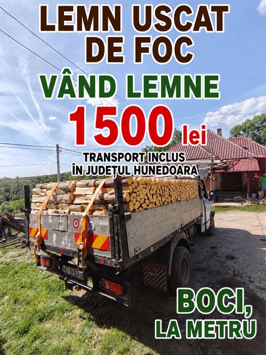 Vand lemn de foc 1500 de lei