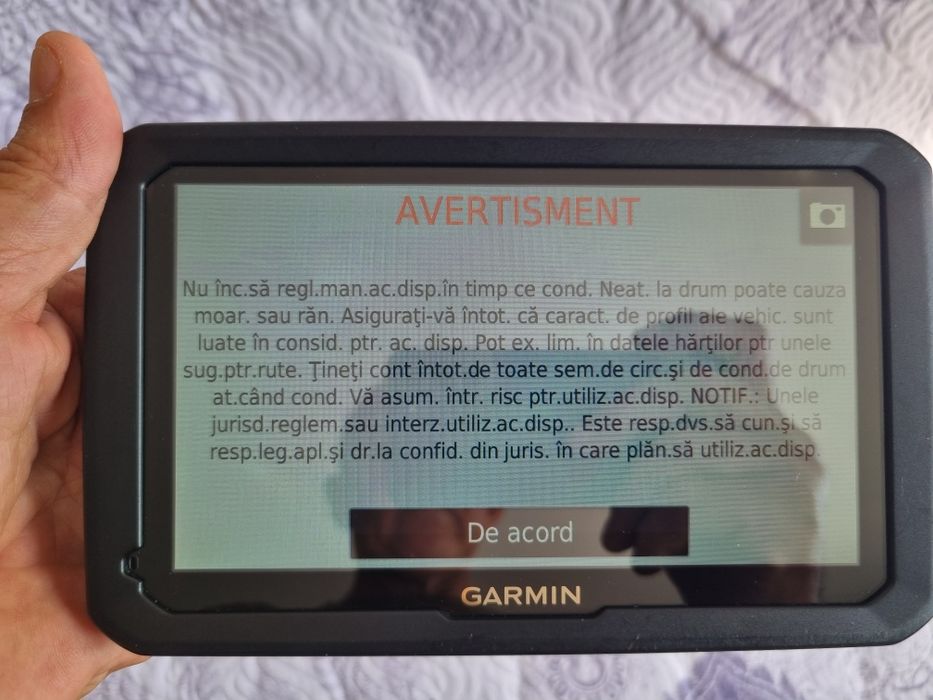 GPS Garmin dezl 770 lm
