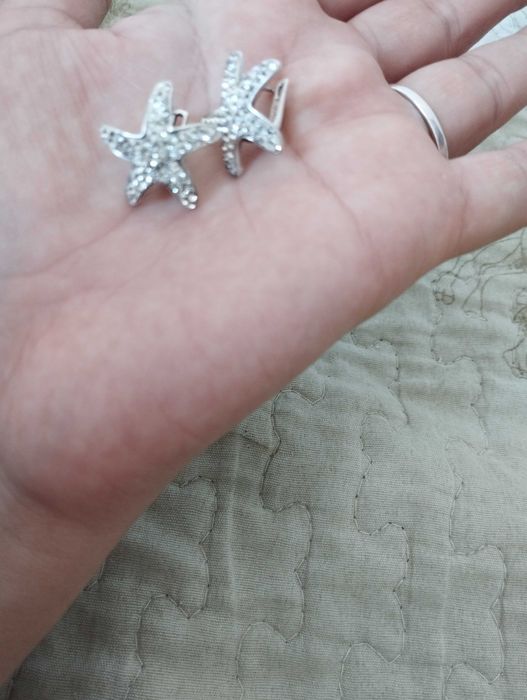 Серебро серьги Kumush zirak sirg'alar