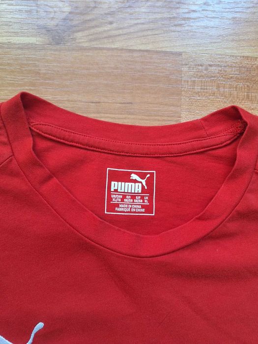 Tricou Puma Sport-Hesse Mărimea XL Roșu Graphic Print