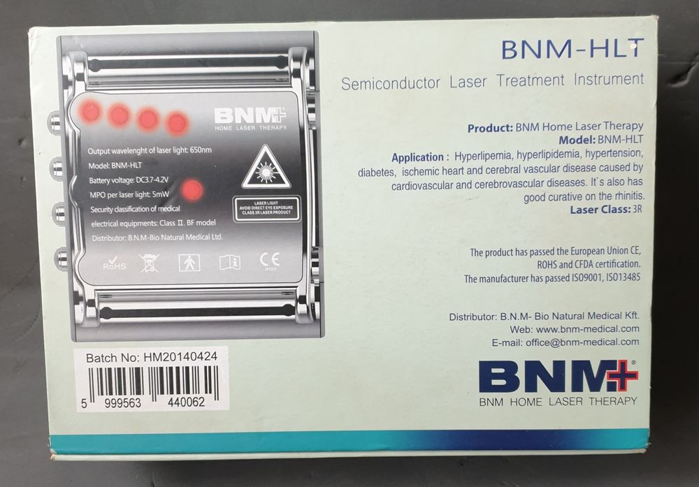 Aparat medical terapeutic cu laser semiconductor BNM-HLT