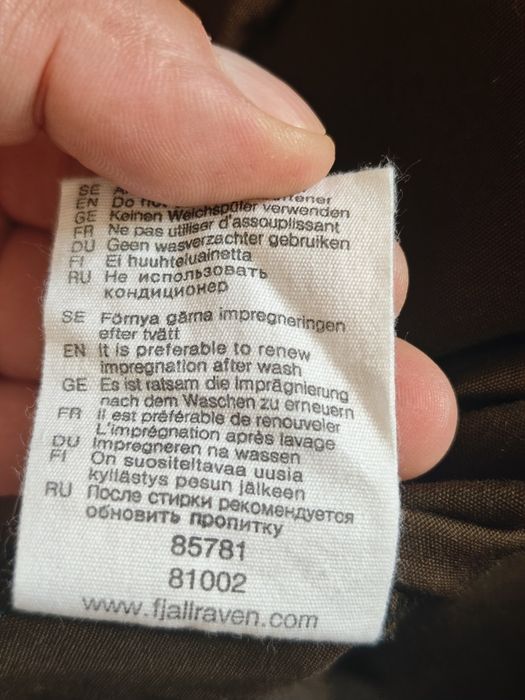 Fjallraven G1000 pants