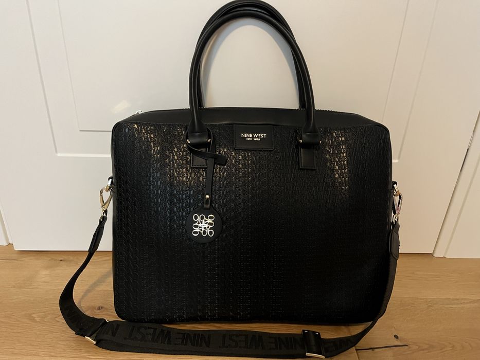 Елегантна чанта за лаптоп и документи Nine West
