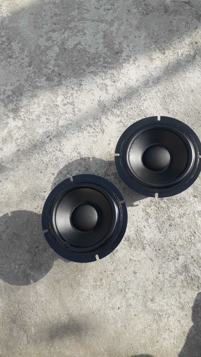 Бассовые динамики от музыкального центра  техникс по 45 ват