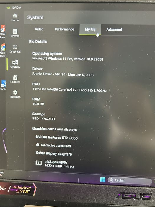 Laptop assus tuf gaming f15