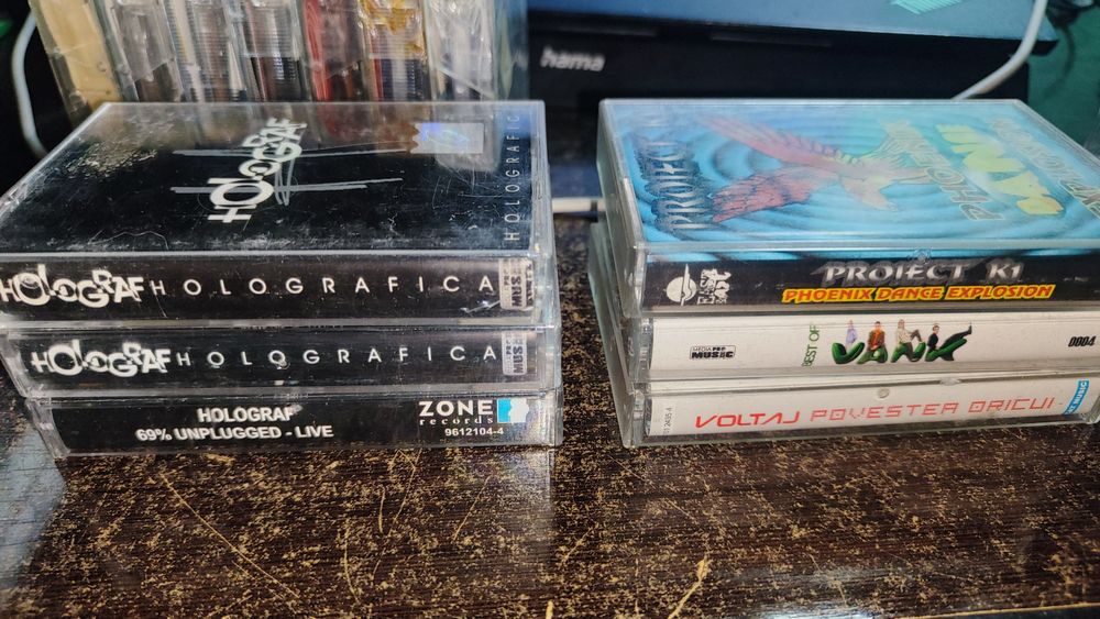 Vand casete audio DVD Vinil