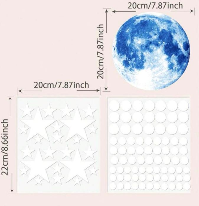 Детски стикери за стена /метър/