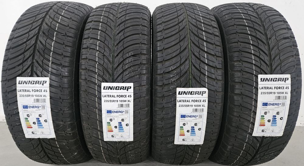 235/55 R19 105W XL, UNIGRIP, Anvelope All Season M+S, Protectie janta