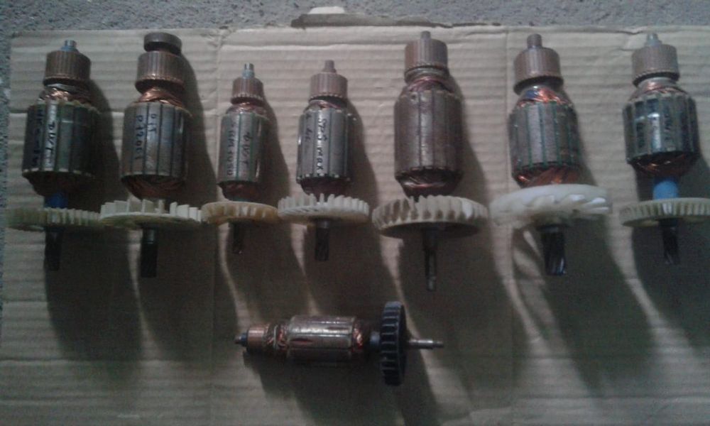 Продам якоря для дрели и балгарки