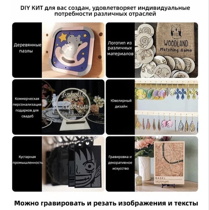 Лазерный станок для резки и гравировки!