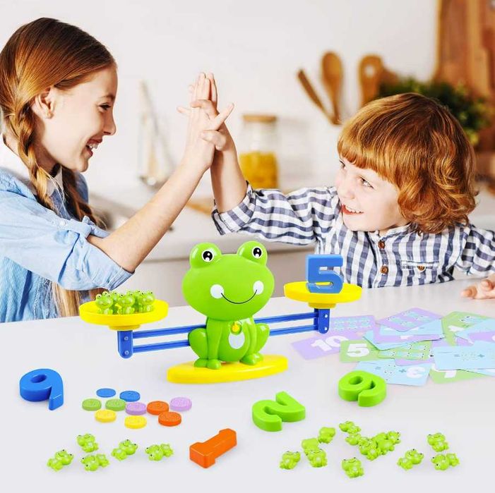 Broscuta - Balanta Matematica: Aventuri in Lunea Numerelor, 19Broscute