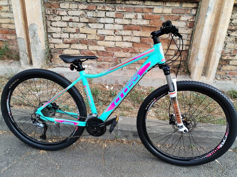 Bicicleta cross roti 27.5 cadru aluminiu 41 cm Frâne disc hidraulice