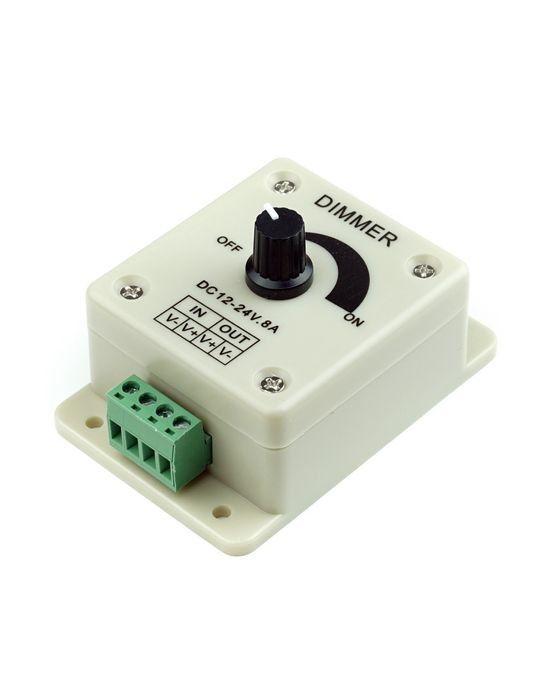 LED Димер регулатор на напрежение 12V-24V 8A 96W PWM