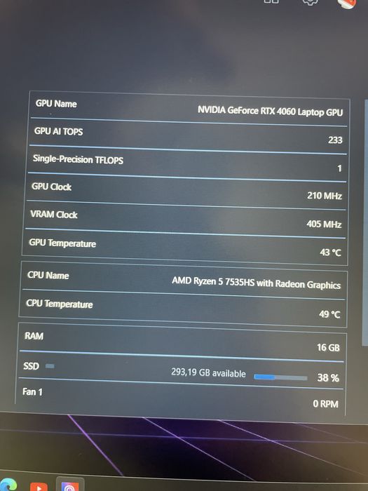 Лаптоп MSI  Thin A15 B7VE