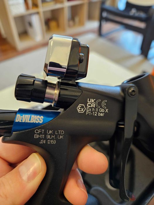 Pistol vopsit Devilbiss DV1 display digital