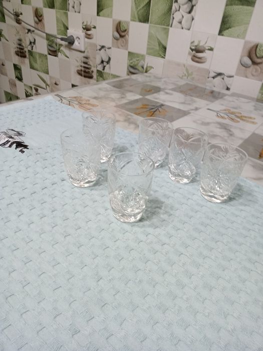 Хрустальные стопки