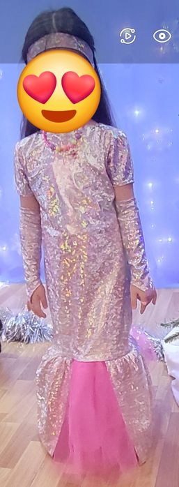 Платье русалки для девочек