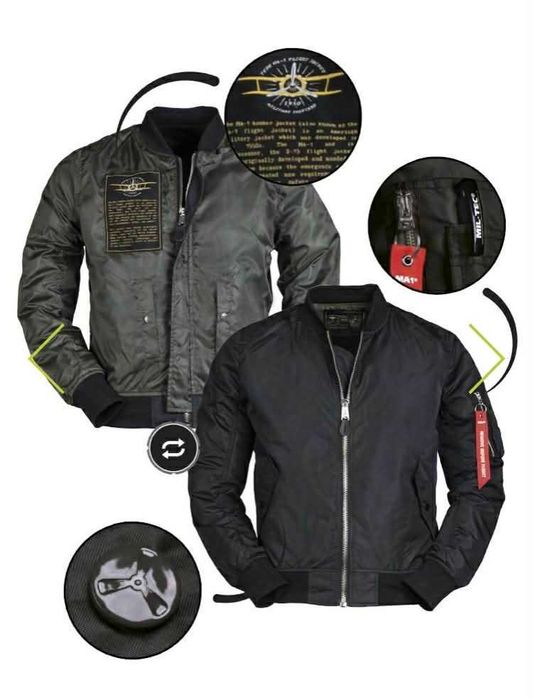 US MA-1 Tactical flight jacket Mil Tec XL