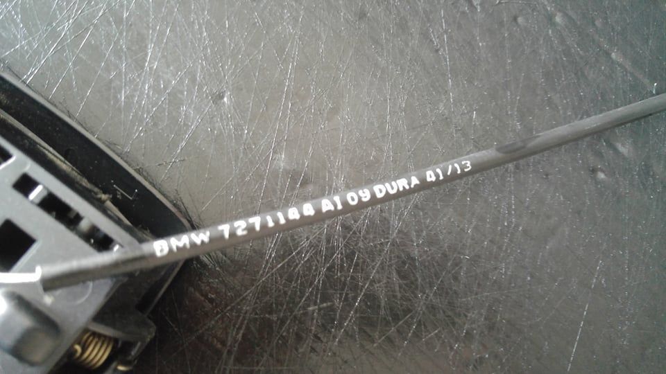 Maner reglaj scaun cu tija bmw seria 5 f10 f11 7326998 7271144 51477274137