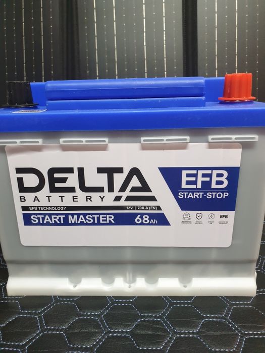 DELTA START MASTER EFB=68Ач=75Ач = 85Ач = 95Ач = Гарантия 1 год =