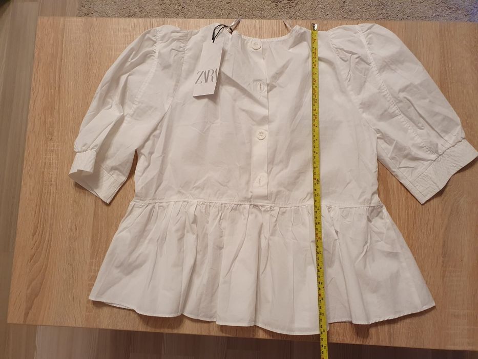 Cămașă alba fete marca.Zara