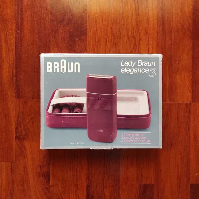 vand epilator Lady BRAUN Elegance 3 ( an 1987 ) vintage