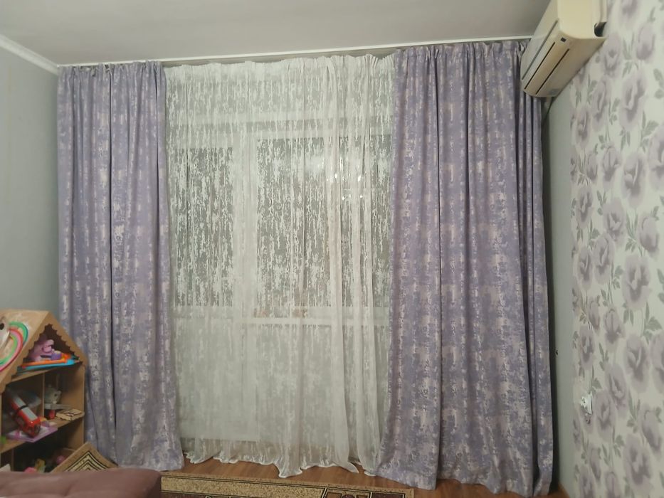 Продам комплект штор и тюль