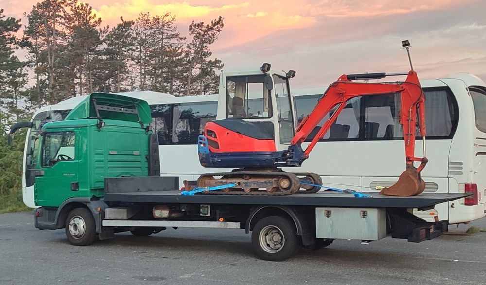 Услуги с багер бобкат и самосвали