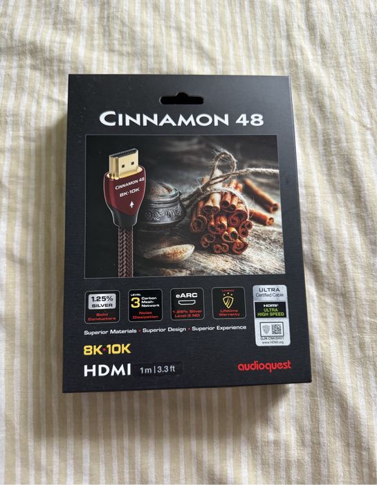 Cablu audioquest hdmi cinnamon 48