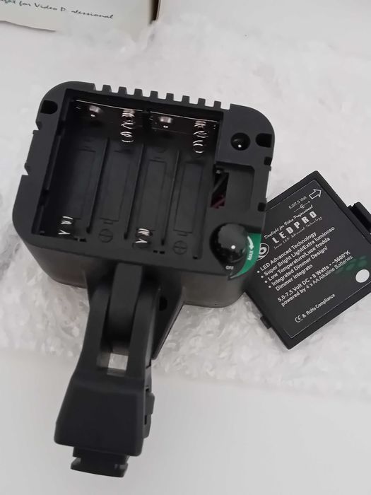 Lampa LedPro X6 foto video