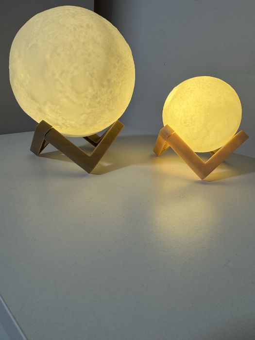 Lampa Luna 3D 12cm