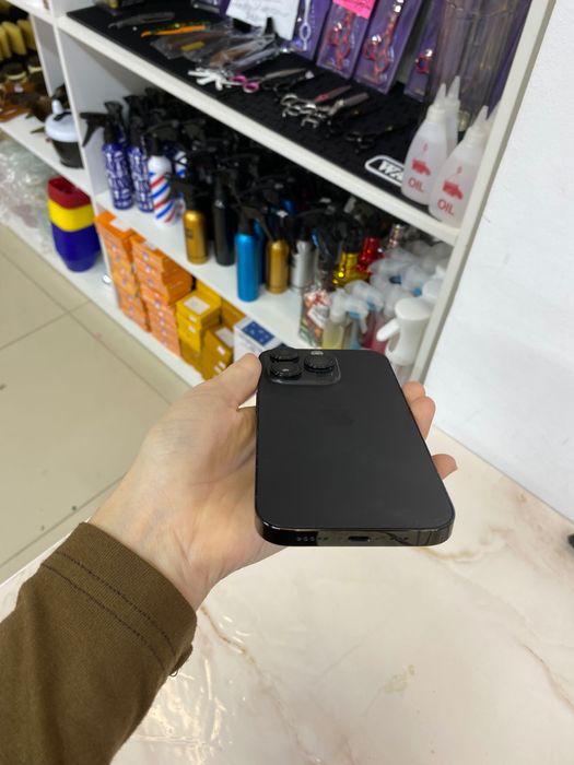 14 про сатылады 128гб ,76 ёмкость