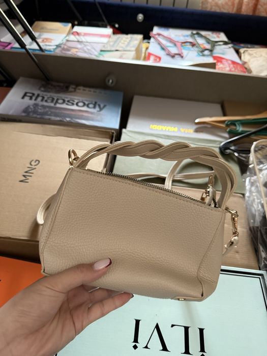 Мини белый сумки