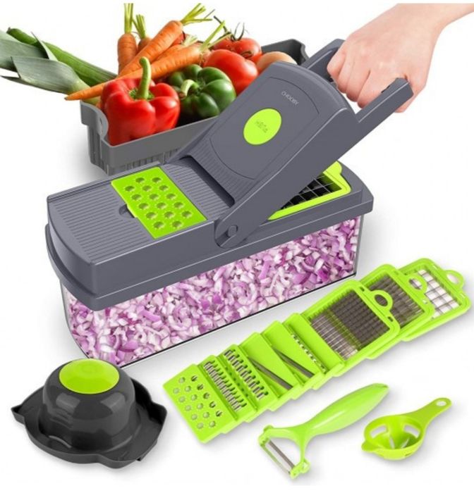 Razatoare multifunctionala fructe si legume 14 piese Veggie Slicer