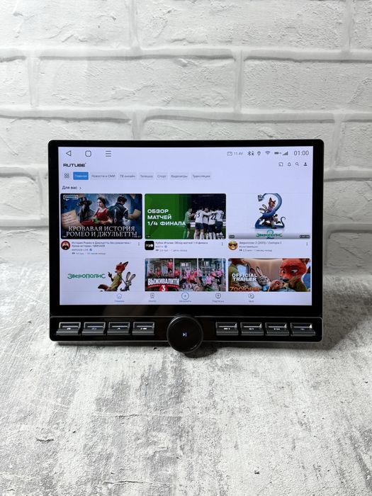 Магнитола 15 андроид 13 дюйм 2К 8 ядер 4/64 сим карта CarPlay янги