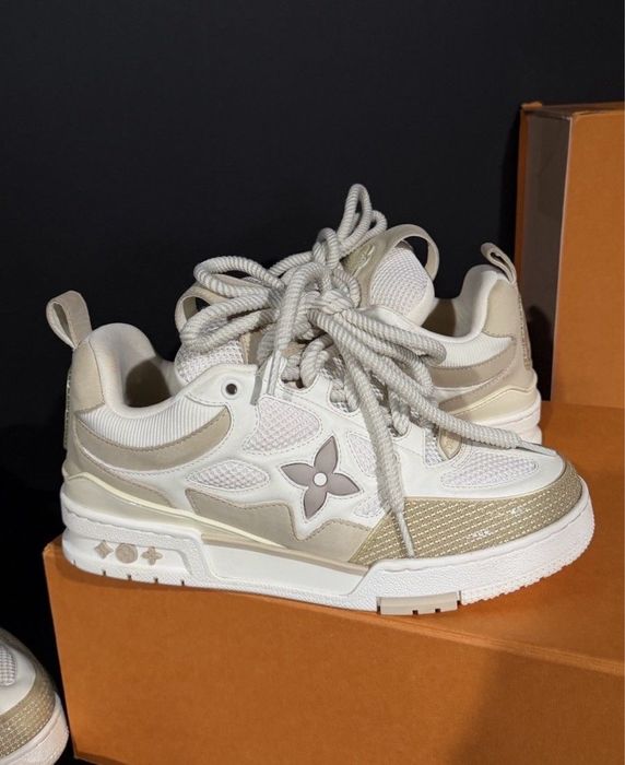 #EDITIE LIMITATA# Louis Vuitton LV Skate Bej -Verificare Colet