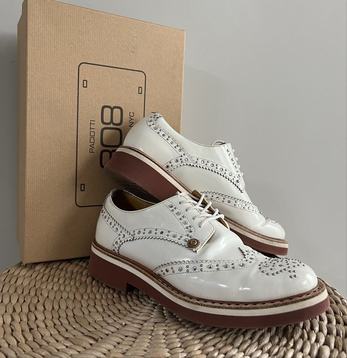 Уникални лоуфъри Paccioti 38 номер