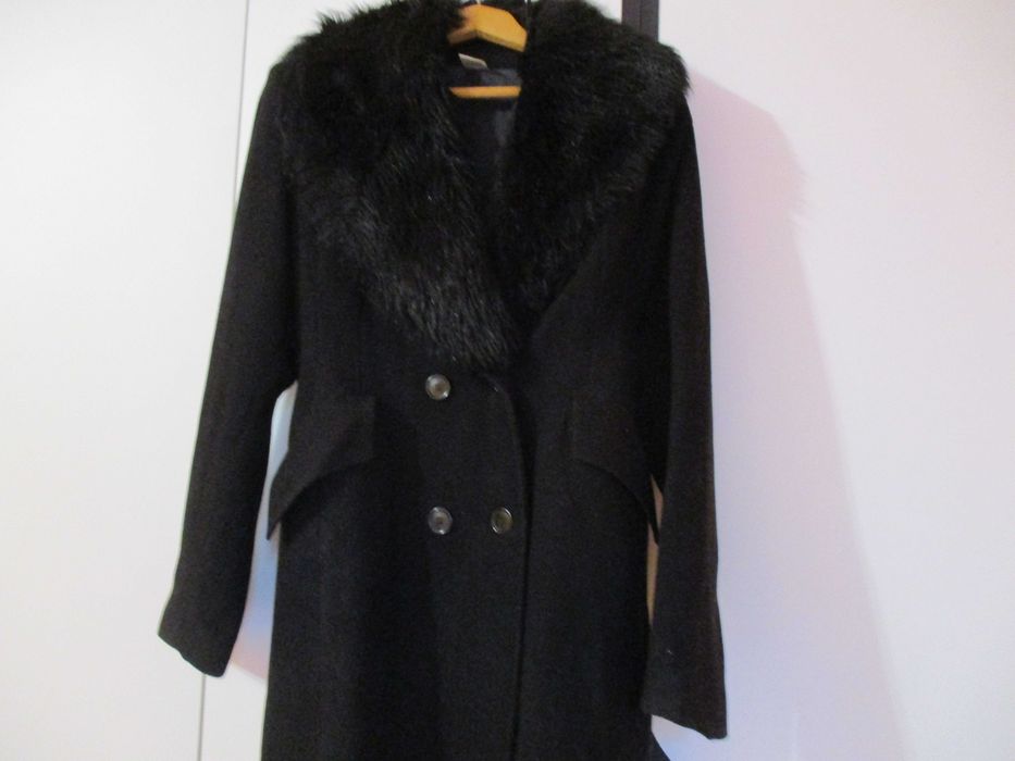 Дамско палто черно