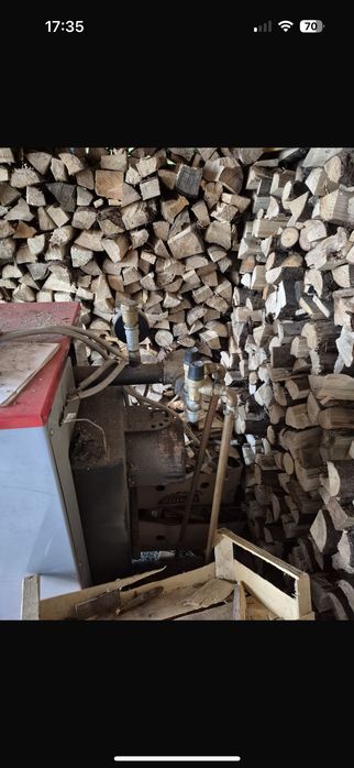 Centrală pe lemne 30 kW Thermostahl + Puffer 1000L + Accesorii