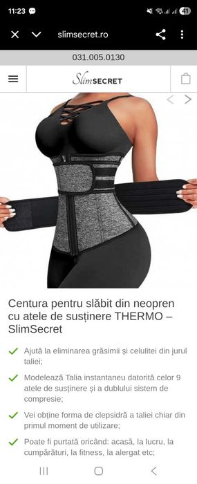 Centură slăbit Slim Secret nouă M