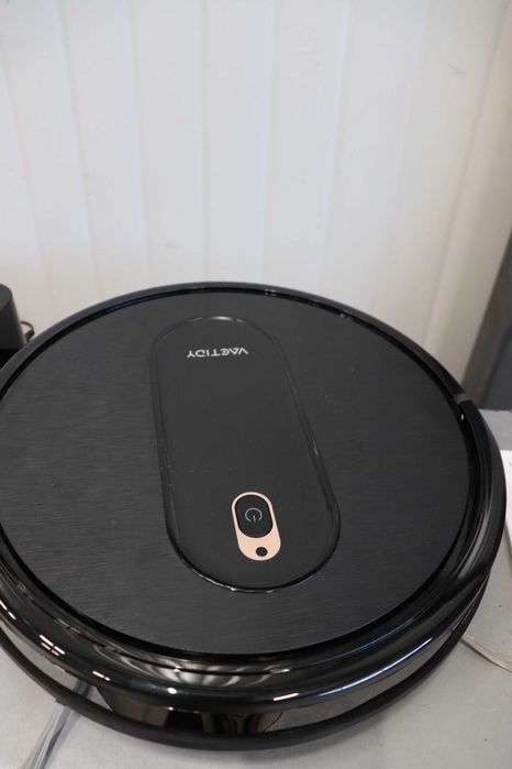 Роботизирана прахосмукачка Vactidy T6, тънка, тиха, WiFi//Alexa/Siri