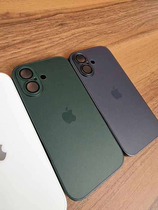 Матов стъклен кейс за apple iphone 17 - различни цветове